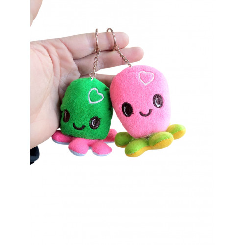 Peluş Ahtapot Anahtarlık