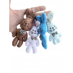 Peluş Tavşan Anahtarlık