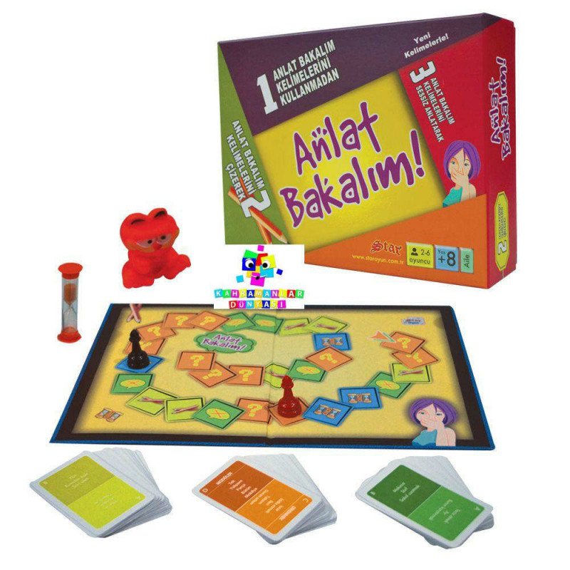 Anlat Bakalim Kelime Oyunu