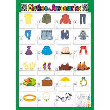 Clothes - Elbiseler Yaz Sil - Karekodlu Seslendirmeli