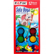Fatih Sulu Boya  - 12 Renk