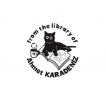 Kitap / Kitaplık Kaşesi - From the library of (İsme Özel)