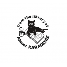 Kitap / Kitaplık Kaşesi - From the library of (İsme Özel)