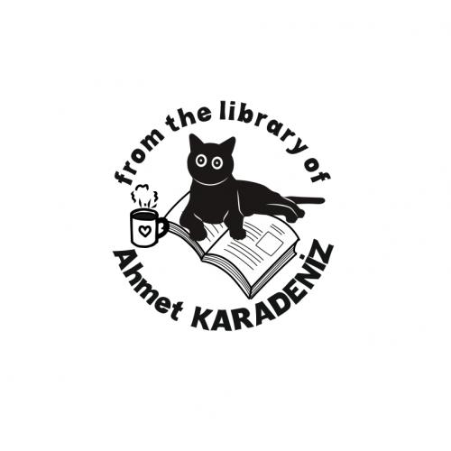 Kitap / Kitaplık Kaşesi - From the library of (İsme Özel)