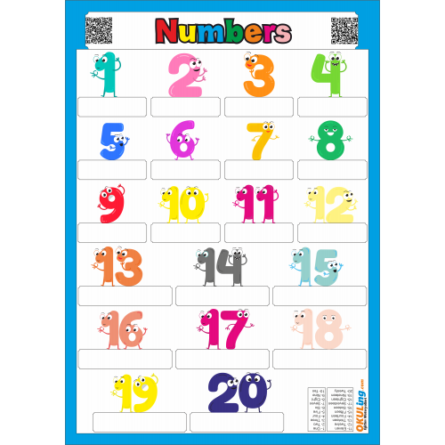 Numbers - Sayılar Yaz Sil - Karekodlu Seslendirmeli Numbers - Sayılar Yaz Sil - Karekodlu Seslendirmeli