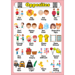 Opposites - İngilizce Zıt Kavramlar Poster