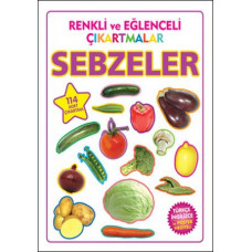 Renkli ve Eğlenceli Çıkartmalar - Sebzeler