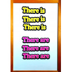 There is - There are Manyetik İngilizce Kelime Kartları