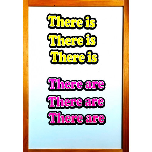 There is - There are Manyetik İngilizce Kelime Kartları There is - There are Manyetik İngilizce Kelime Kartları