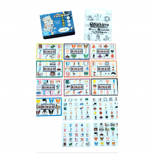 Bingo - İngilizce Tombala - İlkokul 2. Sınıf 1. Dönem İngilizce Konuları Tombala Oyunu