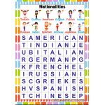 Dijital Ürün - Wordsearch - İngilizce Kelime Avı