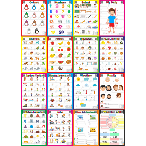 İngilizce Yaz Sil Seti - Karekodlu - Seslendirmeli - Yeni Ürün İngilizce Yaz Sil Seti - Karekodlu - Seslendirmeli - Yeni Ürün