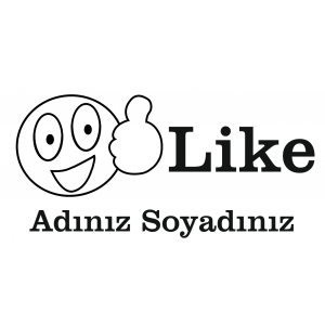 İngilizce Öğretmeni Kaşesi - Like (İsme Özel)