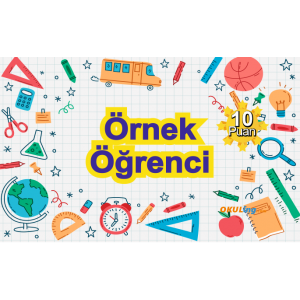 Öğrenci Motivasyon Kartı - Örnek Öğrenci