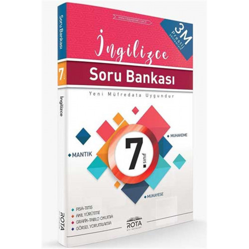 7. Sınıf İngilizce Soru Bankası Rota Yayınları