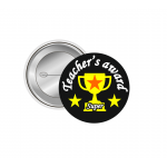 Teacher's Award İngilizce Motivasyon Rozeti - 44 mm